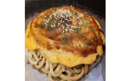 広島のお好み焼き(うどん入り)3枚セット