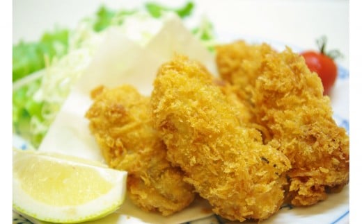 米田海産の冷凍カキフライ 20粒