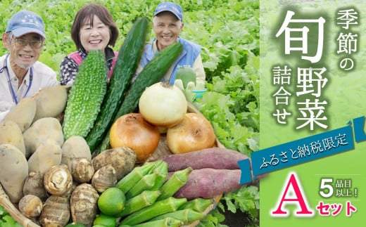【旬の野菜セットA】農産物直売所「北はりま旬菜館」からお届け!(05-13)