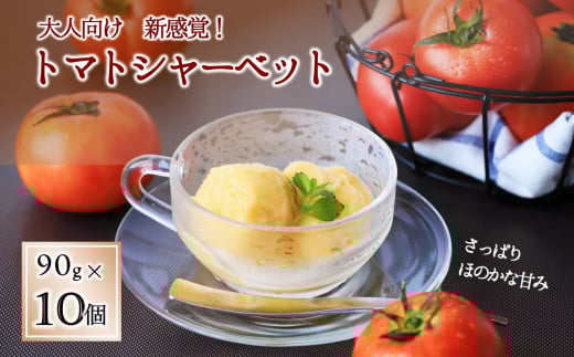 【大人向け 新感覚!】トマトシャーベット・10個入 (10-51)
