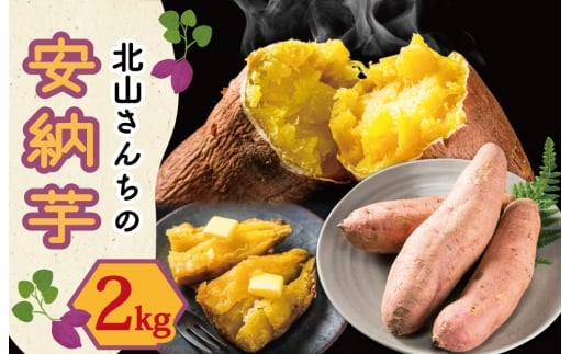 北山さんちのさつまいも 安納芋 2kg さつまいも サツマイモ 薩摩芋 いも 芋 ほくほく 産地直送 新鮮 野菜 季節の野菜 旬 直送