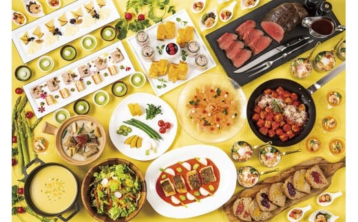 【八王子市ふるさと納税】京王プラザホテル八王子 平日ランチバイキング ペア御食事券(1組2名様) | ホテル レストラン バイキング ブッフェ ペア 食事券 人気 おすすめ 送料無料 東京 八王子