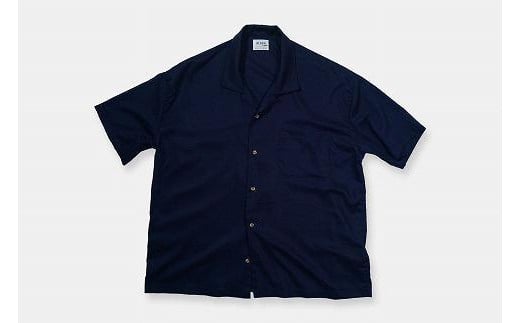 ALOHA byMAAGZ(ネイビー/Lサイズ)| シャツ アロハ アロハシャツ おしゃれ 贈答用 送料無料 東京 八王子