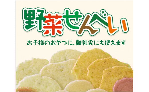 安全安心へのこだわり 野菜せんべい6種セット 長野県 信州 南信州 高森町 おやつ やさい にんじん ごぼう とうもろこし トマト さつまいも 枝豆 市田柿本舗 市田屋