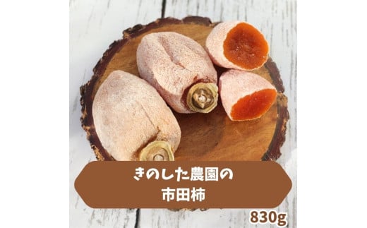きのした農園の市田柿830g 2025年12月中旬より発送 長野県 信州 南信州 高森町 柿 干し柿 かき 高級 和菓子 お茶請け ドライフルーツ 自然食品 きのした農園