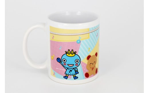 西宮市キャラクターみやたんとあにまらいぶの仲間たちマグカップ