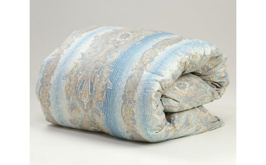 No.156 高級羽毛掛ふとん（秩父市内産） ／ 寝具 掛布団 埼玉県 特産