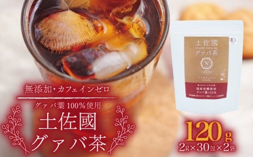 国産有機栽培グァバ葉100%使用 土佐國グァバ茶 2g×60包 | お茶 飲料 茶 おちゃ 飲み物 グアバ 葉 国産 人気 おすすめ 食物繊維 高知県 南国市