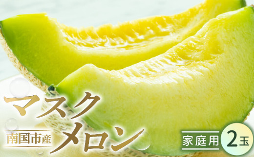 家庭用 メロン 2玉 | マスクメロン めろん 2個 フルーツ 果物 厳選 高級 青肉メロン 人気 デザート ギフト プレゼント 贈り物 くだもの 旬 お取り寄せ 訳アリメロン 甘い 青肉 メロン 高糖度メロン 先行予約 訳あり 産地直送メロン 訳ありメロン 2万円 20000 万円 西島園芸団地 高知県 南国市