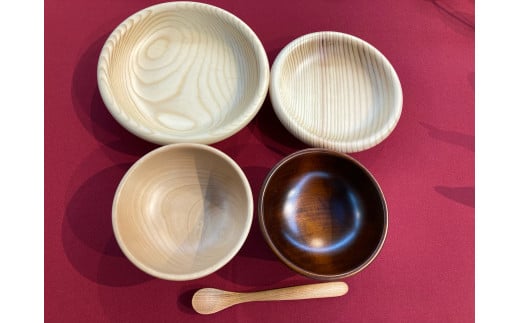 大野木工保育食器セット(スプーンタイプ)