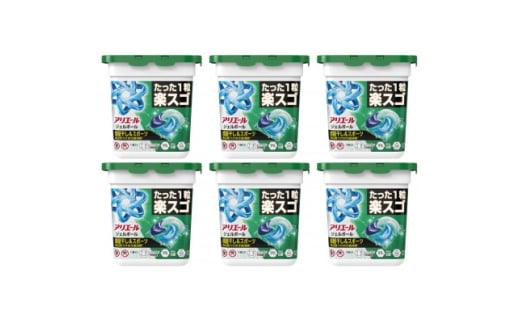 P&G　アリエールジェルボールプロ部屋干し用　本体(11個入り)×6個_アリエール 洗剤 ジェルボール 本体 部屋干し 洗濯 洗浄 消臭 抗菌 人気 おすすめ 送料無料 P&G【1591391】