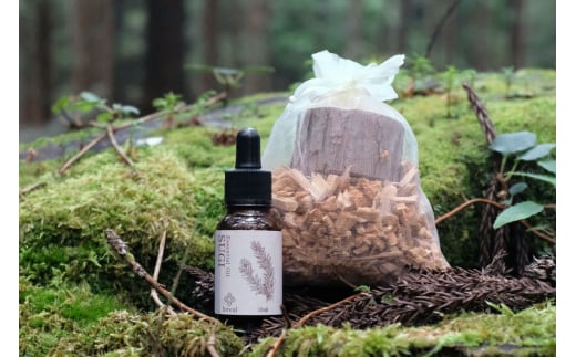 森の香。SUGI(WOODディフューザー付き)