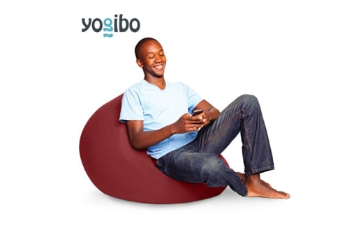 Yogibo Mini ワインレッド ヨギボー ミニ ヨギボーミニ ビーズクッション クッション ビーズ ソファ ソファー ビーズソファ 1人掛け 一人暮らし 家具 インテリア 大阪府 岸和田市[№5385-0087]