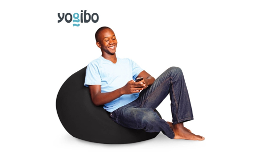 Yogibo Mini ブラック ヨギボー ミニ ヨギボーミニ ビーズクッション クッション ビーズ ソファ ソファー ビーズソファ ビーズソファー 1人掛け 一人暮らし 家具 大阪府 岸和田市[№5385-0088]