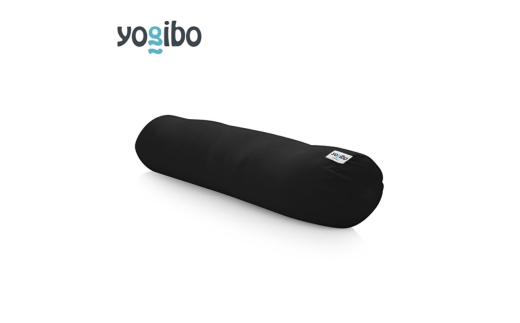 抱き枕 Yogibo Roll Max ブラック ヨギボー ロール マックス ビーズクッション クッション ビーズ 枕 背もたれ ロング ベッド ソファ 家具 インテリア 寝具 大阪 大阪府 岸和田市[№5385-0101]