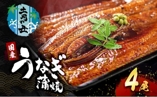 2026先行予約【7月発送】国産うなぎ蒲焼 4尾 (960g～1kg) 国産 うなぎ ウナギ 鰻 国産うなぎ 国産鰻 うなぎの蒲焼 鰻の蒲焼 うなぎの蒲焼き 鰻の蒲焼き 蒲焼き 惣菜 魚 魚介 魚介類 大阪 大阪府 岸和田市[№5385-0611]