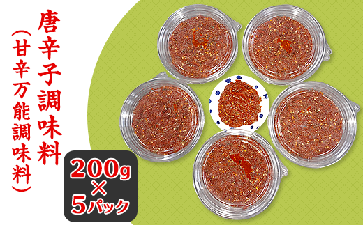 196唐辛子調味料(甘辛万能調味料)1kg