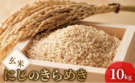 令和7年度産 新米 玄米 にじのきらめき 10kg 米 お米 コメ おこめ 岡山 瀬戸内市 [№5735-3391]