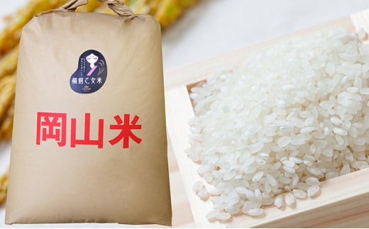 米 令和7年産 石原果樹園の備前乙女米 白米 30kg×1袋 ※11月上旬～順次発送予定 お米 精米 白米 ライス 乳酸菌栽培 岡山県 おにぎり お弁当 [№5735-1125]