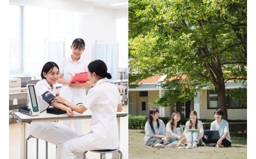 8．「鳥取看護大学」「鳥取短期大学」への支援
