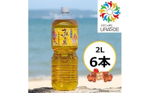 【沖縄限定販売!】茶琉彩彩さんぴん茶2L×6本|沖縄県 浦添市  ジャスミンティー さんぴん茶 ソフトドリンク 沖縄限定  さっぱり お茶 茶