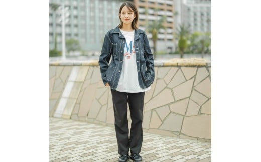 ふるさと納税 服 静岡県 清水町 1世紀をこえ復刻したファン待望の デニム カバーオール M (32) サイズ 1世紀をこえ復刻したファン待望の デニム カバーオール M (32