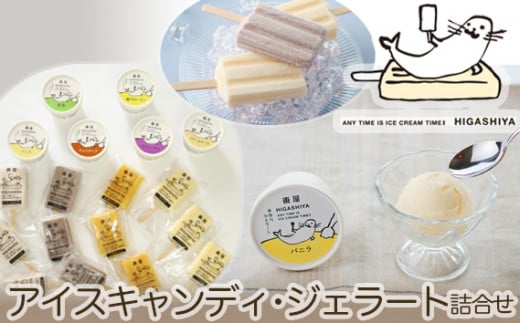 No.181 アイスキャンディ・ジェラート詰合せ / お菓子 デザート 懐かしの味 広島県