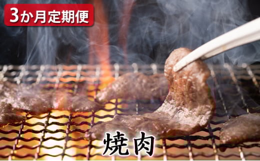 【定期便3ヶ月】石見和牛でちょっと贅沢！焼肉定期便【定期便 3回 焼き肉用 スライス ミックス 300g×2 肩ロース 450g ロース 550g 定期 牛肉 石見和牛 ステーキ バーベキュー BBQ 黒毛和牛 ブランド牛 限定生産 希少 贈答 ギフト 自宅用 贅沢 冷蔵 チルド】