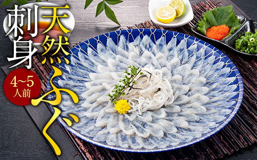 天然ふぐ刺身 4~5人前 AE009