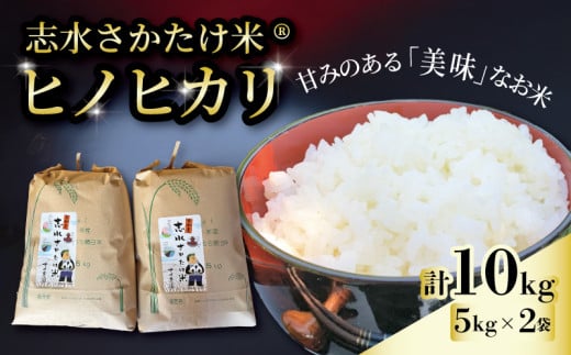 米 ヒノヒカリ 10kg 志水さかたけ米® 美味 ひのひかり お米 白米 ごはん こめ ふっくら もっちり 国産 京都 八幡 八幡市 アイ農園