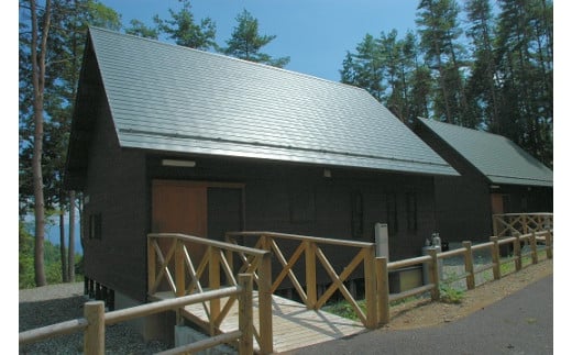 増穂ふるさと自然塾コテージ宿泊券（１泊４名様分）　貸し切り 貸切 宿泊券 宿泊 ロフト コテージ 体験 自然 山梨 やまなし 富士川町