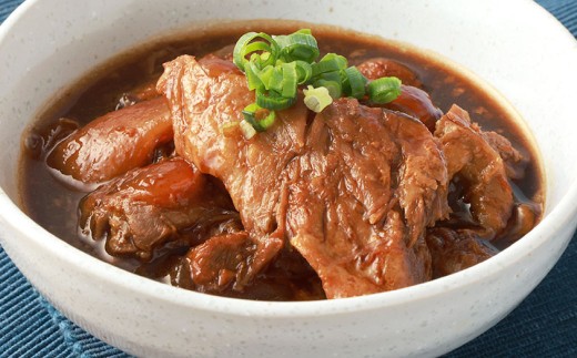 【訳あり】やわらかソーキのとろとろ煮込み 160g×6パック ソーキ 豚肉 ぶた肉 軟骨 醤油 しょう油 煮込み おかず 惣菜 冷凍