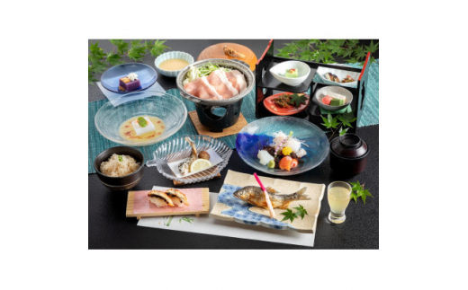 湯の風HAZU　「昼食+入浴　懐石ふるさとプラン　ペア券」【1498181】