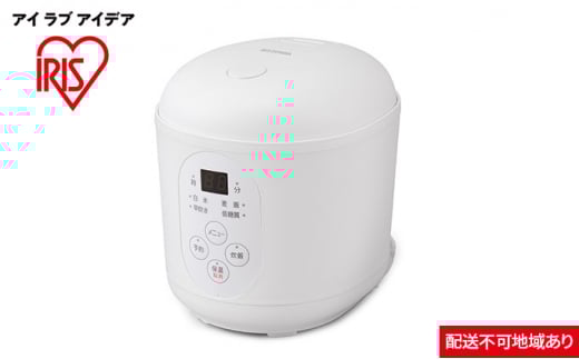 ジャー炊飯器 1.5合 RC-MF15-W ホワイト