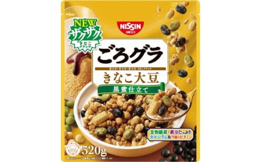 【3か月定期便】日清シスコ　ごろグラ　きなこ大豆