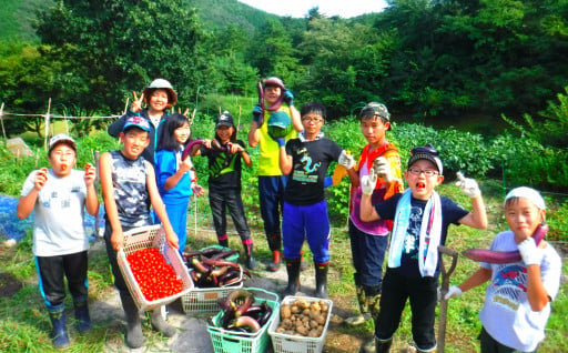 自然体験から学べる山村留学事業