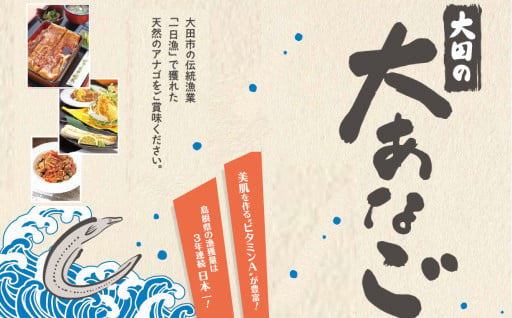 「大田の大あなご」ブランド化事業