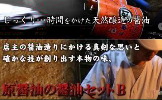 原醤油の醤油セットB【うまくち醤油 竹醤油 さしみ醤油 青唐醤 金山寺もろみ 5種 詰め合わせ セット 調味料 醤油 薬味 濃口醤油 ギフト 贈り物 贈答 プレゼント お歳暮 お中元】