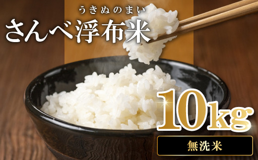 さんべ浮布米（無洗米）10kg【無洗米 10kg 先行予約 令和6年産 コシヒカリ 10kg こしひかり 特別栽培米 お米 おこめ 2024年産 島根県産 大田市産 米 浮布米 減農薬 減化学肥料 JGAP認証】