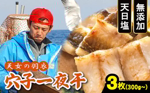 穴子 一夜干 3枚 300g以上【穴子 国産 合計300g以上 穴子干物 3枚 魚介類 魚 あなご アナゴ 干物 食べ切りサイズ 無添加 天日塩 新鮮 冷凍 真空パック 贈答 ギフト 父の日 母の日】