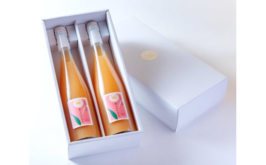 M095 あら川の桃ドリンク500ml×2本入りギフト