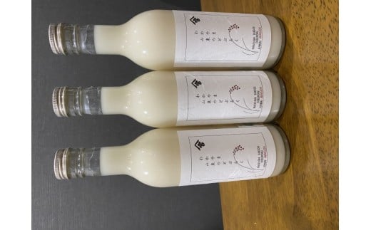 M105 わかやま山東のどぶろく甘口3本セット