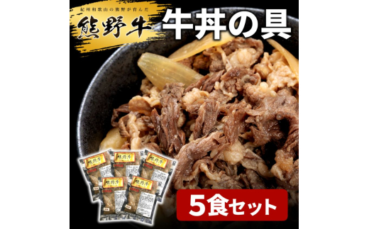 M174　熊野牛　牛丼の具　５個入り