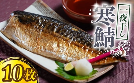 寒鯖 一夜干し 10枚 干物 ひもの サバ 鯖 塩鯖 塩さば 鯖フィーレ 魚 海鮮 魚貝 魚介 おかず 酒 のあて おつまみ 小分け 個別冷凍 弁当 塩 惣菜 食品 冷凍食品 お取り寄せ グルメ ギフト 食品 贈り物 贈答 ふるさと納税 送料無料 ふるさと納税鯖 千葉県 銚子市 甲印小西商店