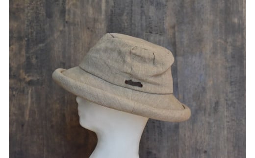 ぷくりハット　ベージュ