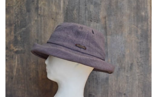 ぷくりハット　ムラサキ