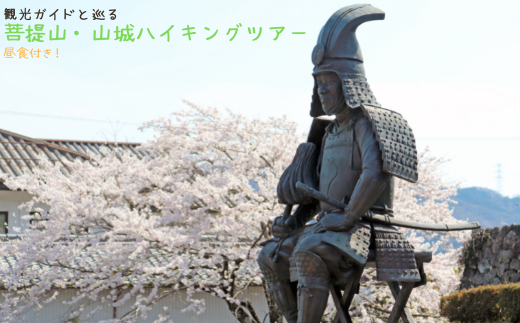 菩提山・山城ハイキングツアー（3人）