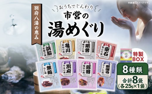 別府八湯 市営の湯めぐり