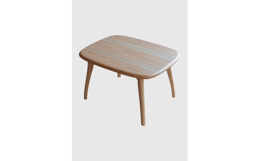 【kids table】　共に年を重ねていく家具　丸みを帯びたキッズテーブル	[№5714-0293]