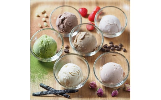 レインボーバードランデヴー　ミルキーveganアイスセレクション　12個入（バニラ、スパイスチョコ、コーヒー、ストロベリー、抹茶、ミルキーローズ） 6種ｘ2個の詰め合わせ